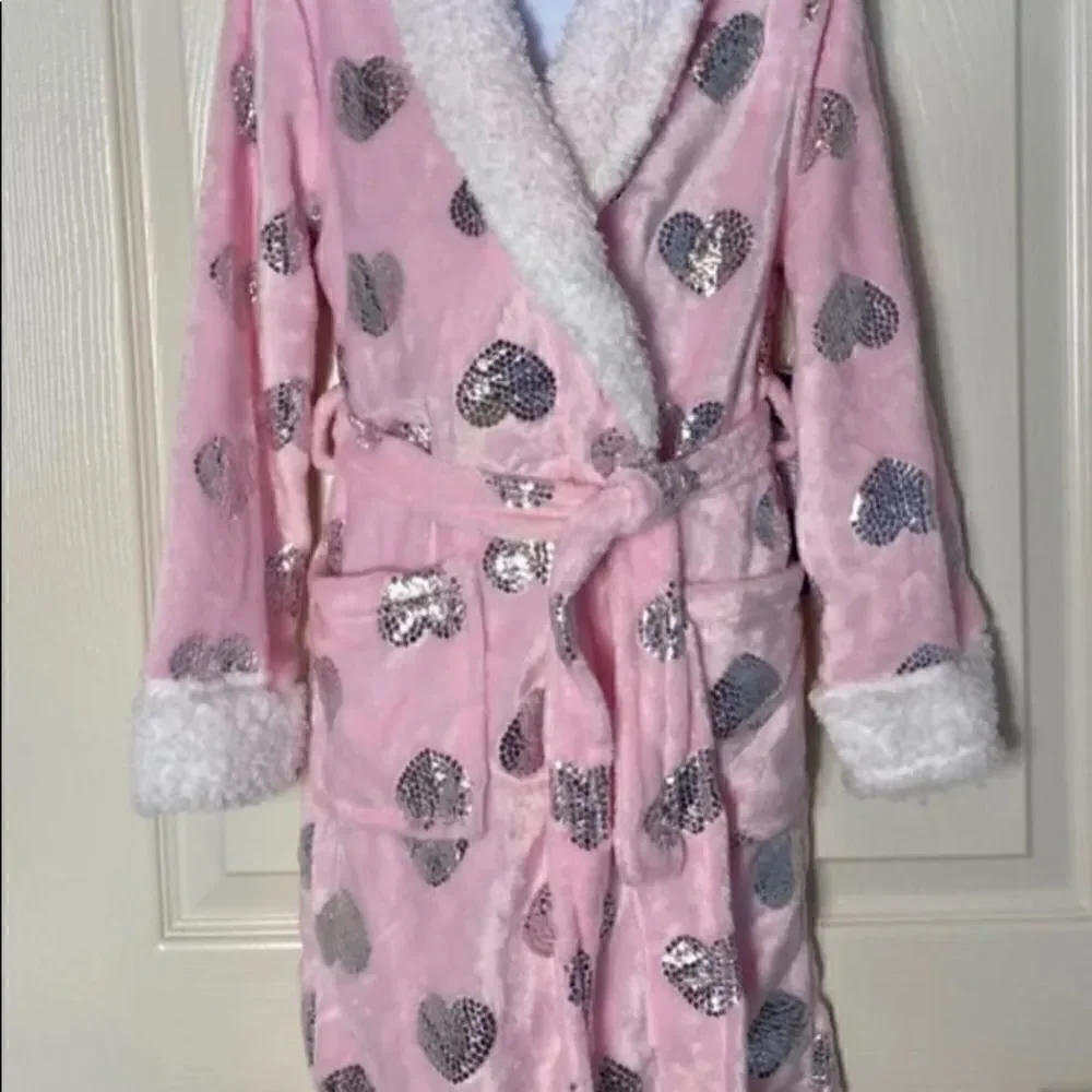 JELLIFISH Girls Fleece BED ROBE MEDIUM